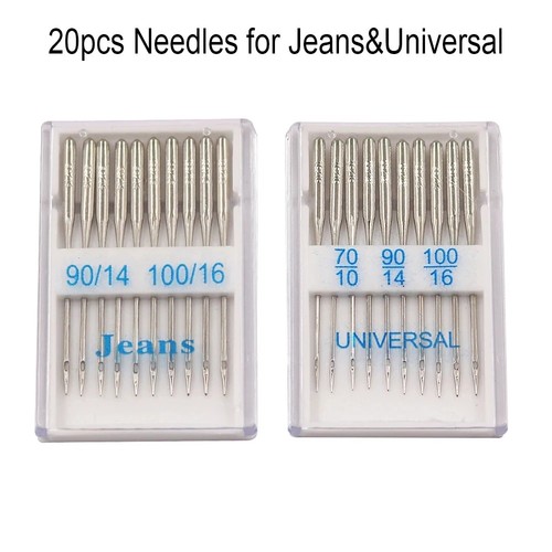 20x sewing machine needles - machine,