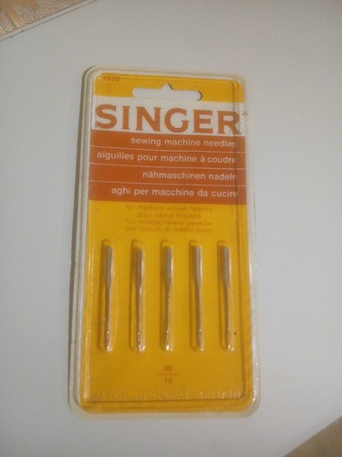 Singer sewing machine needles - singer,
