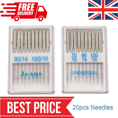 20x sewing machine needles - 20x,