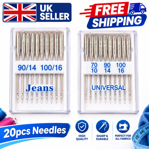 20x sewing machine needles - 20x,