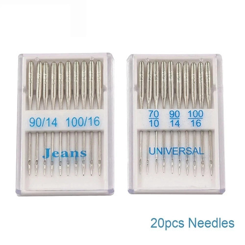 20x sewing machine needles - machine,