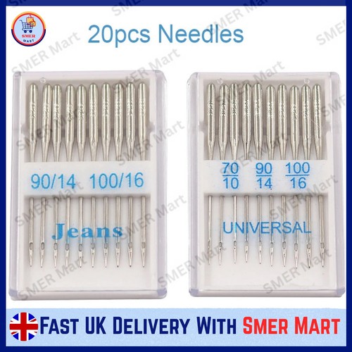 20x sewing machine needles - 20x,