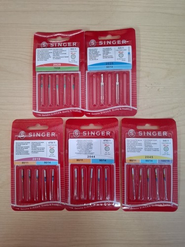 Singer sewing machine needles - sewing,